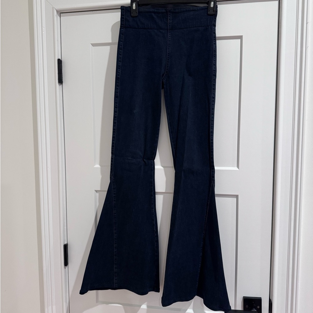 Show Me Your MuMu Navy Blue Pants